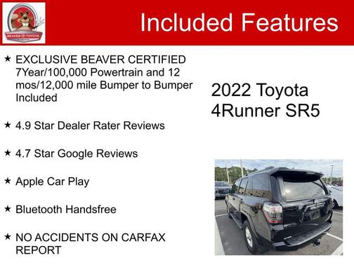 2022 Toyota 4Runner SR5