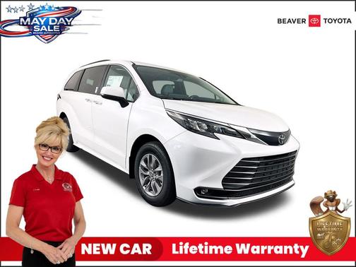 Wind Chill Pearl 2026 Toyota Sienna XLE