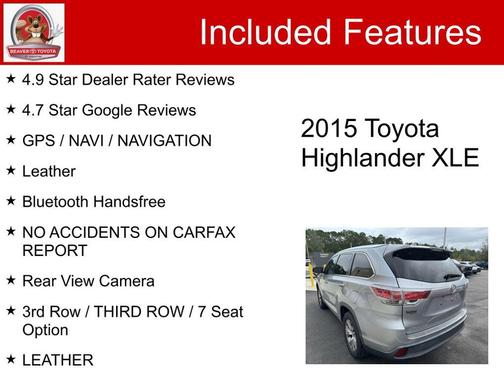 2015 Toyota Highlander XLE