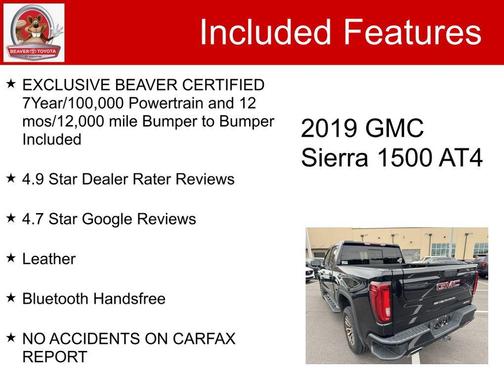 2019 GMC Sierra 1500 AT4