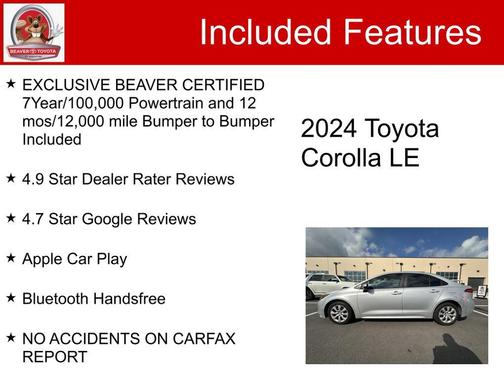 2024 Toyota Corolla LE