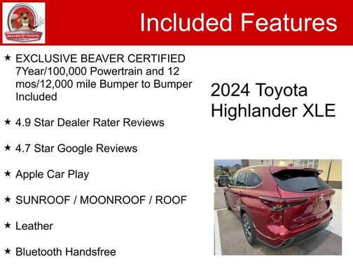 2024 Toyota Highlander XLE
