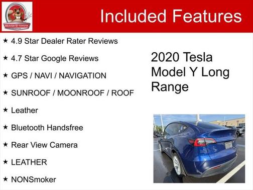 2020 Tesla Model Y Long Range Dual Motor All-Wheel Drive