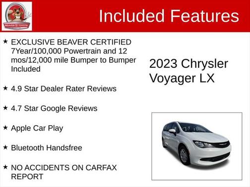 2023 Chrysler Voyager LX