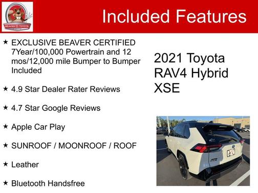 2021 Toyota RAV4 Hybrid SE