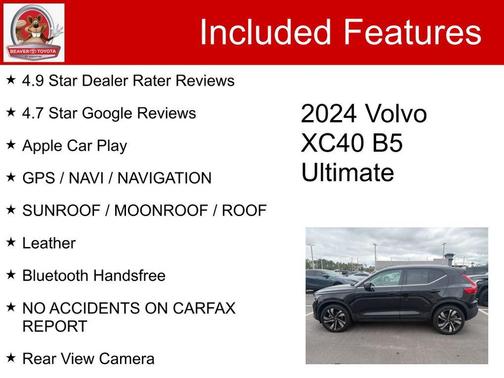 2024 Volvo XC40 B5 Ultimate Bright Theme