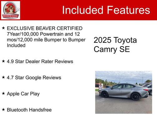 2025 Toyota Camry SE