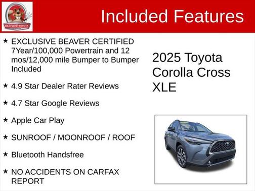 2025 Toyota Corolla Cross XLE