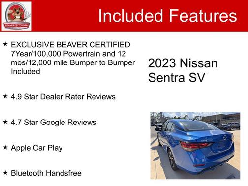 2023 Nissan Sentra SV