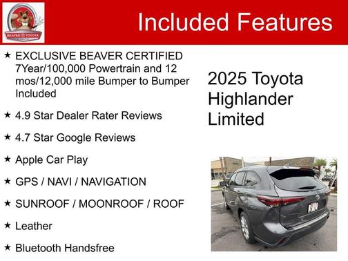 2025 Toyota Highlander Limited
