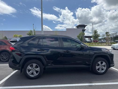 Midnight Black Metallic 2024 Toyota RAV4 Hybrid SE