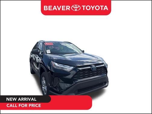 Midnight Black Metallic 2024 Toyota RAV4 Hybrid SE