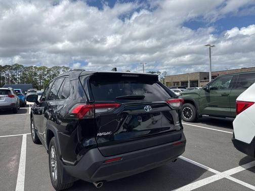 Midnight Black Metallic 2024 Toyota RAV4 Hybrid SE