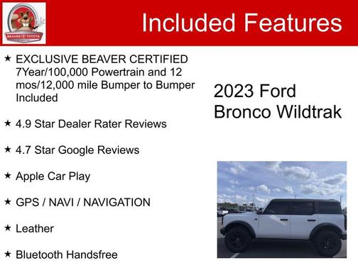 2023 Ford Bronco Wildtrak