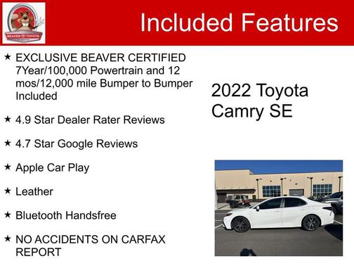 2022 Toyota Camry SE