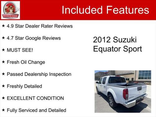 2012 Suzuki Equator Sport