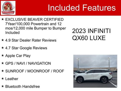 2023 INFINITI QX60 Luxe