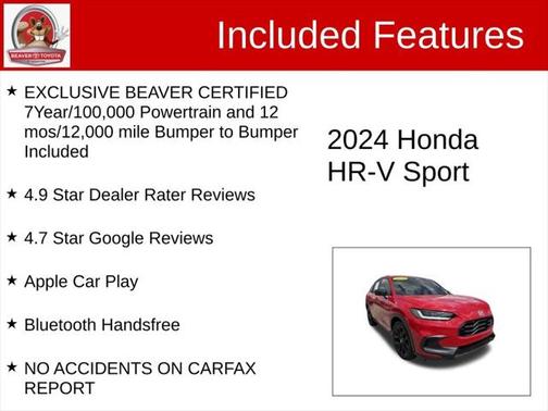 2024 Honda HR-V 2WD Sport