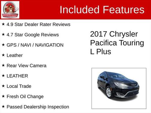 2017 Chrysler Pacifica Touring-L