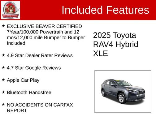 2025 Toyota RAV4 Hybrid XLE