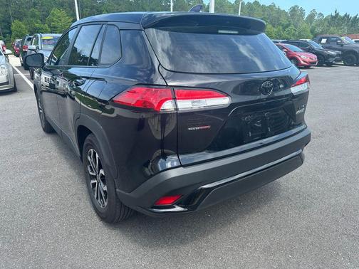 Jet Black 2025 Toyota Corolla Hybrid SE