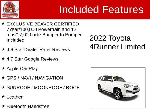 2022 Toyota 4Runner Limited
