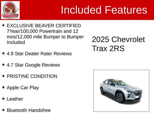 2025 Chevrolet Trax FWD 2RS