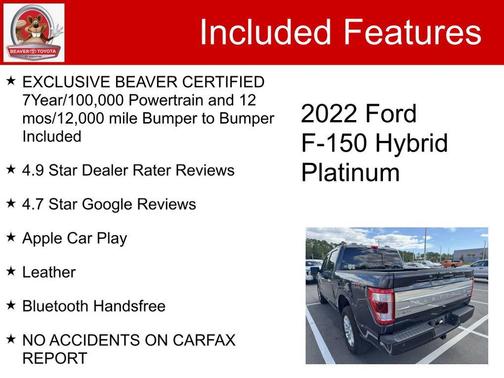 2022 Ford F-150 Platinum