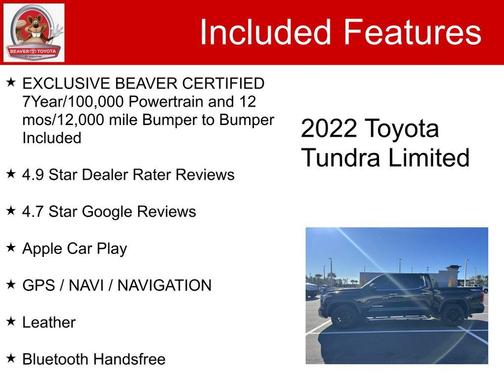 2022 Toyota Tundra Limited