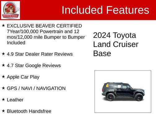 2024 Toyota Land Cruiser 1958