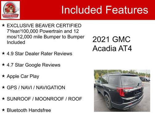 2021 GMC Acadia AWD AT4
