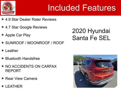 2020 Hyundai SANTA FE SEL 2.4