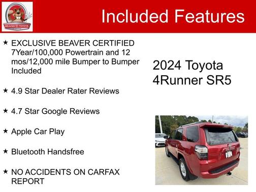 2024 Toyota 4Runner SR5