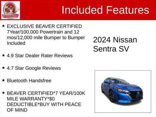 2024 Nissan Sentra SV