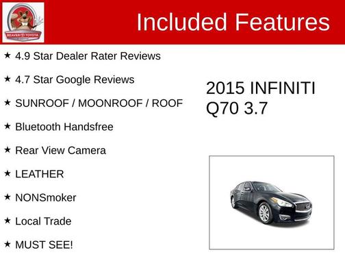 2015 INFINITI Q70 3.7