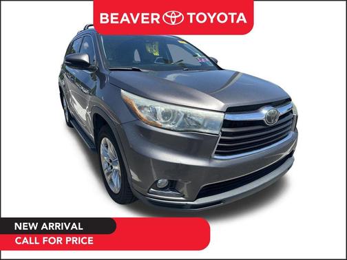 Predawn Gray Mica 2015 Toyota Highlander Limited