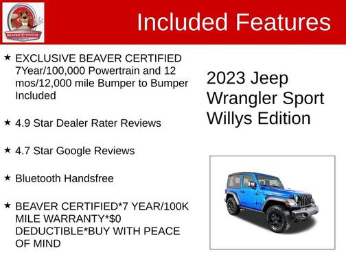 2023 Jeep Wrangler Willys
