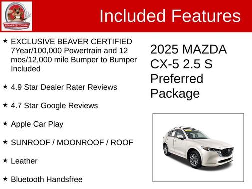 2025 Mazda CX-5 2.5 S Preferred