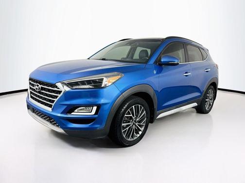 Aqua Blue 2020 Hyundai TUCSON Ultimate