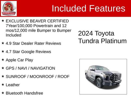 2024 Toyota Tundra Platinum