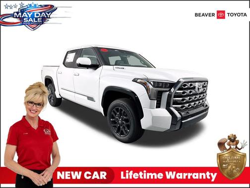 Wind Chill Pearl 2026 Toyota Tundra Hybrid Platinum