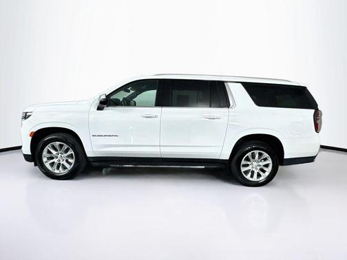 Summit White 2023 Chevrolet Suburban Premier