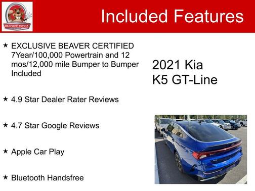 2021 Kia K5 GT-Line