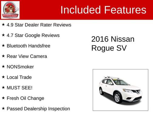 2016 Nissan Rogue SV