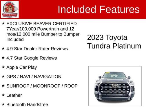 2023 Toyota Tundra Platinum