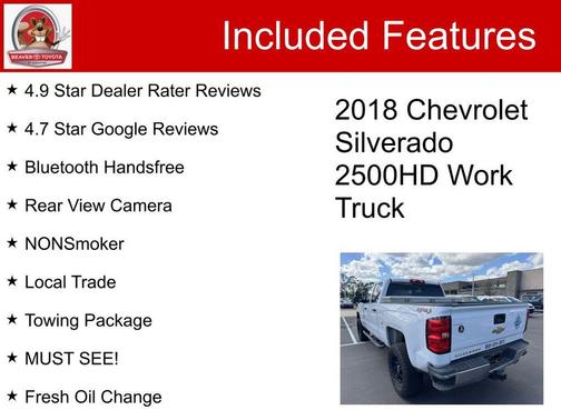 2018 Chevrolet Silverado 2500 WT
