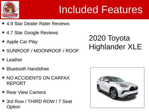 2020 Toyota Highlander XLE