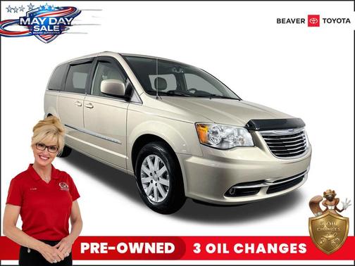 Cashmere/Sandstone Pearlcoat 2014 Chrysler Town & Country Touring