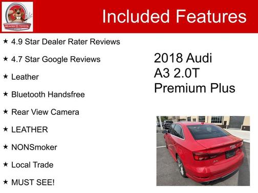 2018 Audi A3 2.0T Premium
