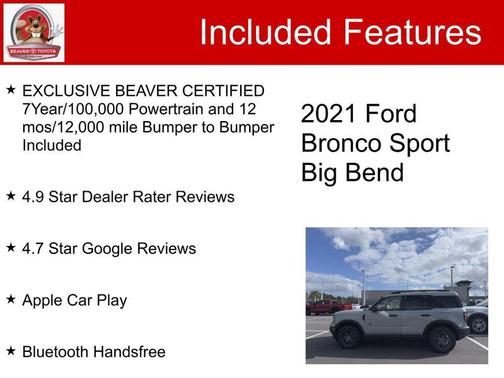 2021 Ford Bronco Sport Big Bend
